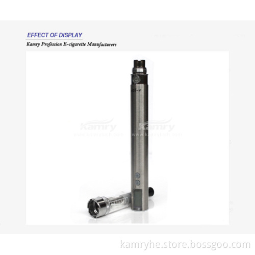 Kamry Best Price and High Quality Variable Voltage EGO V V with USB Ecig Chargers